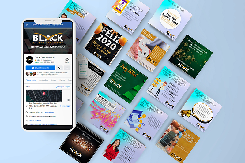 Digital Marketing - Black Contabilidade